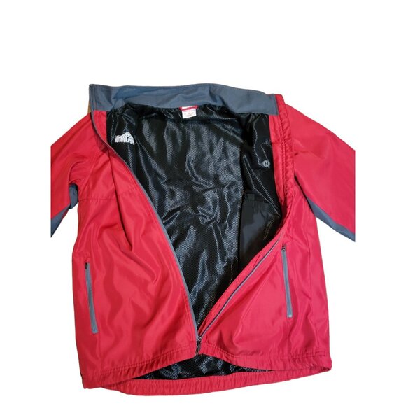 New Balance Aviation Jacket Men Sz L Red Tango‎ Papa Insulated Outdoors Running - Picture 6 of 7